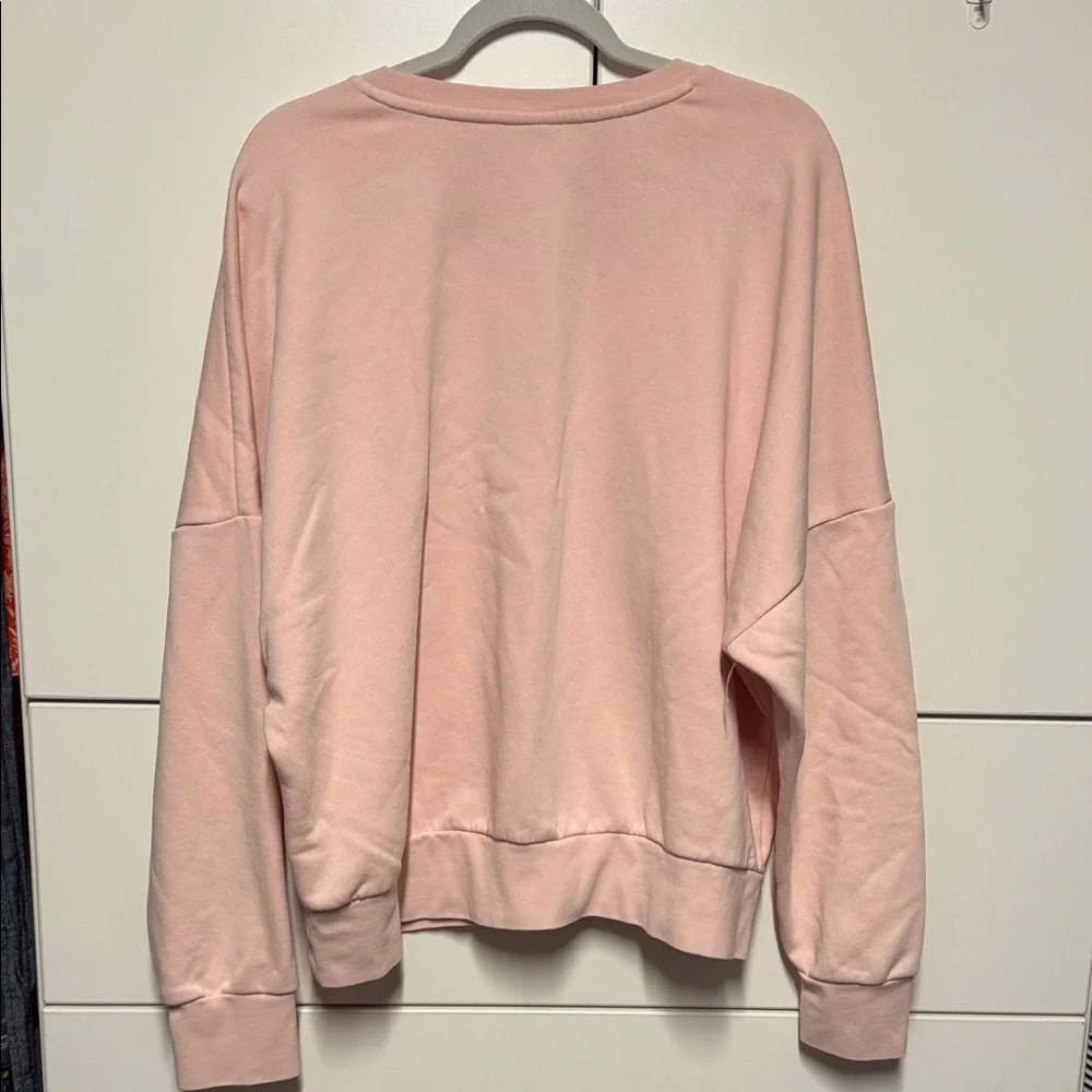 adidas Light Pink Crewneck Sweatshirt - Picture 4 of 4